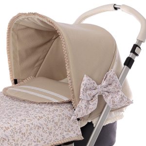 Capota Carro Bebé Piqué Rosello Camel Bebiti